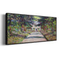 Pathway in Monet's Garden at Giverny, 1900 - Floater Framed Canvas Print