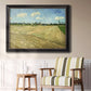 Ploughed Fields - Ornate Framed Canvas Print