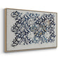 Watercolour for Printed Fabric Design: Wey, c. 1882-1883 - Floater Framed Canvas Print