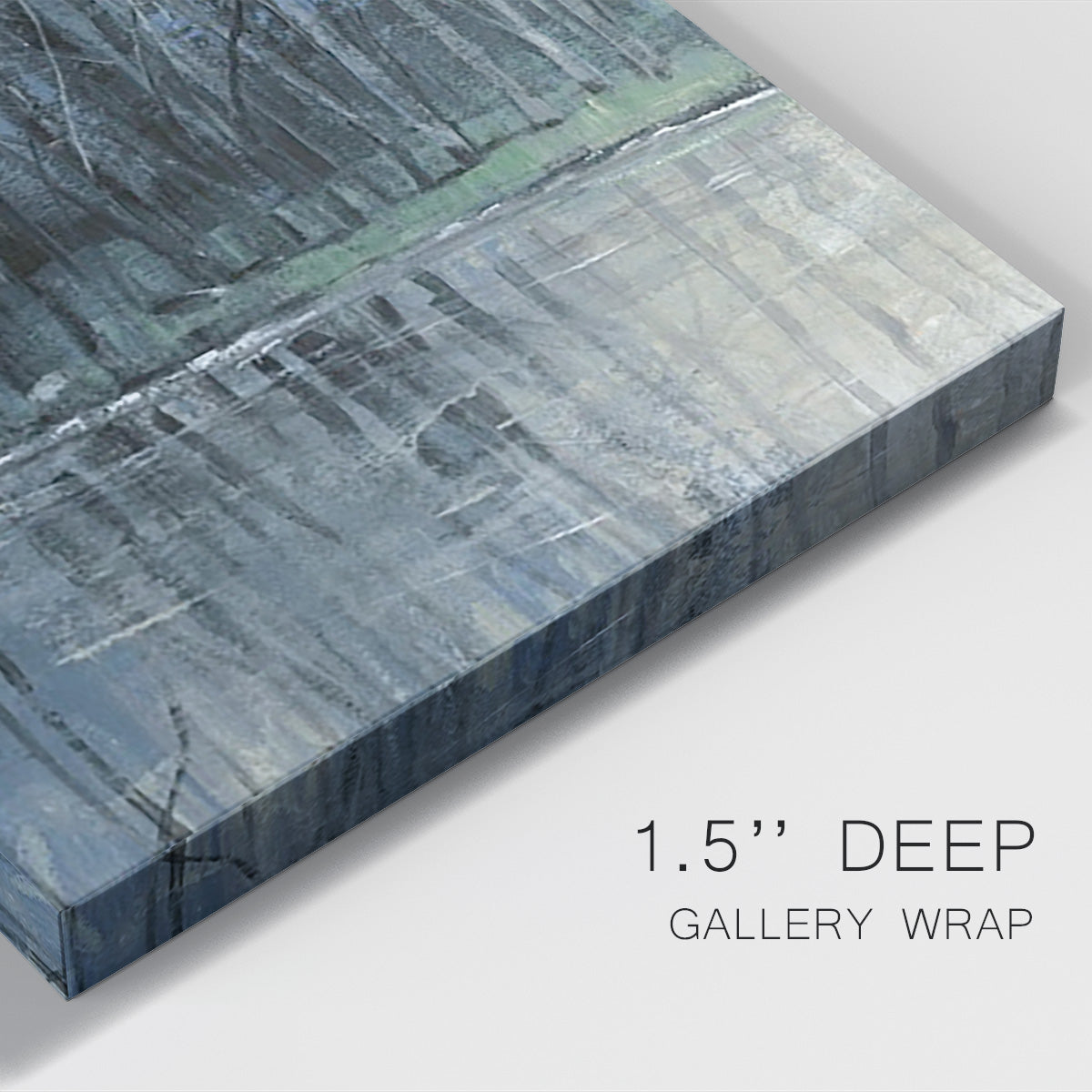 Morning Drizzle I Premium Gallery Wrapped Canvas - Ready to Hang