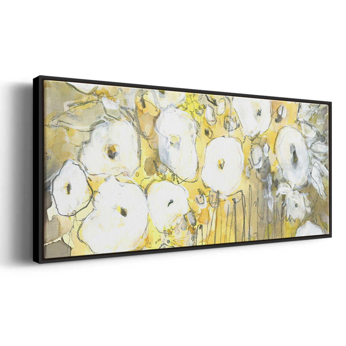 Heirloom Treasure I - Floater Framed Canvas Print