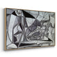 Goat's Skull, Bottle and Candle, 1952 - Floater Framed Canvas Print