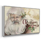 Christmas Greetings Collection A - Floater Framed Canvas Print