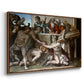 The Sacrifice of Noah (Sistine Chapel), 1509 - Floater Framed Canvas Print