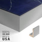 Indigo 1 - Floater Framed Canvas Print