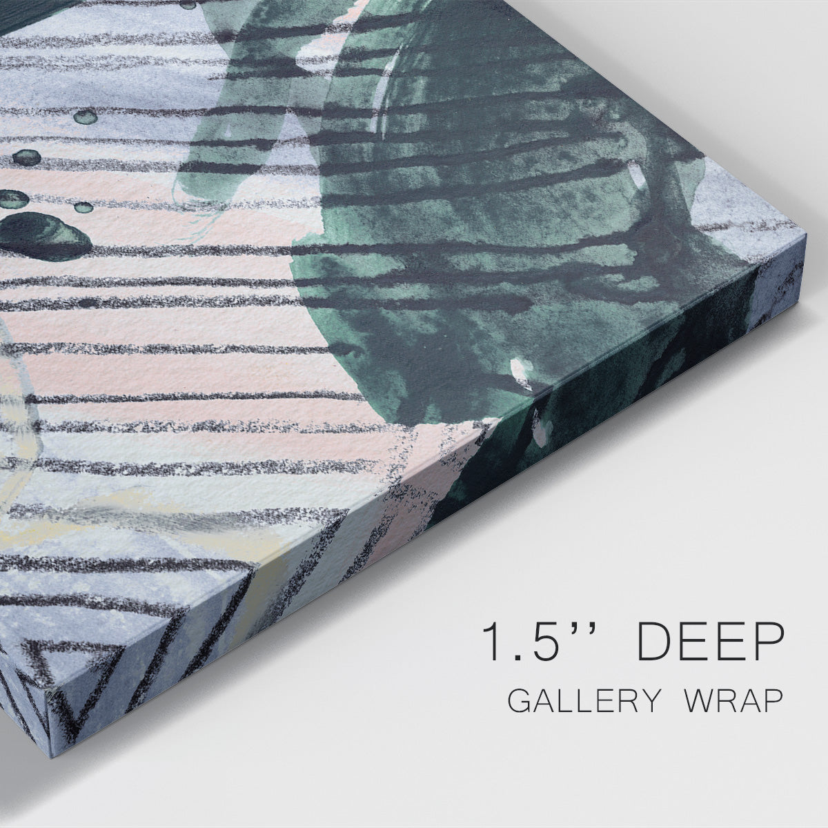 Angled Spaces V Premium Gallery Wrapped Canvas - Ready to Hang