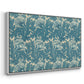 Tulip (Teal), 1875 - Floater Framed Canvas Print