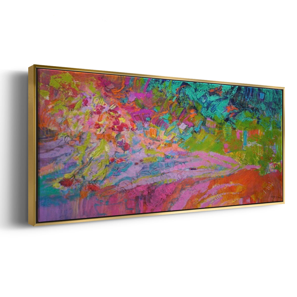Passion Diva - Floater Framed Canvas Print