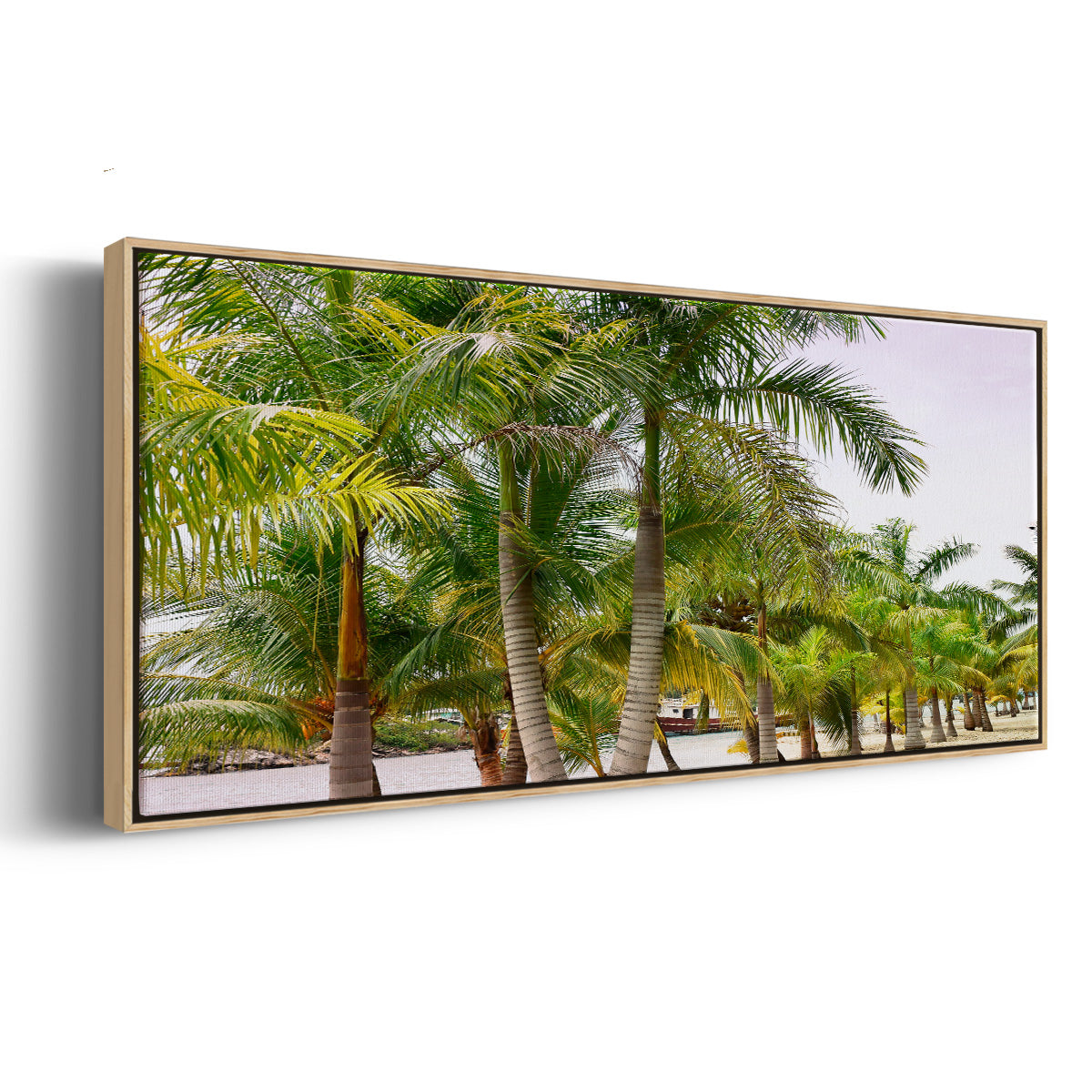 Summer Day - Floater Framed Canvas Print