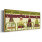 Happy Merry Joyous - Floater Framed Canvas Print