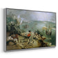 Landscape with the Fall of Icarus, c. 1560 - Floater Framed Canvas Print