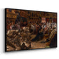 Ball of the Burning Men, 1889 - Floater Framed Canvas Print