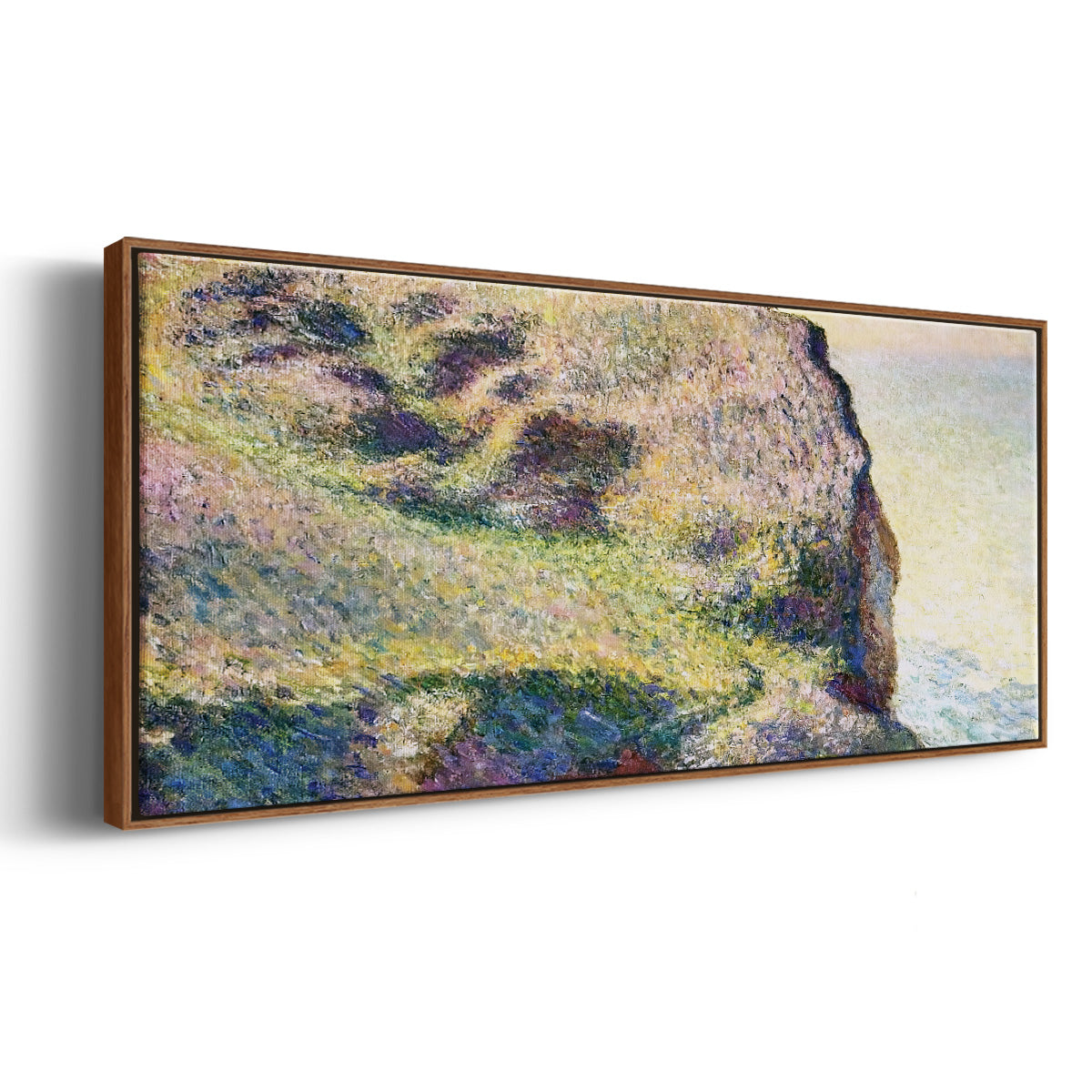 The Pointe du Petit Ailly, 1897 - Floater Framed Canvas Print