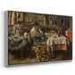 The Meal (De maaltijd), c. 1885 - Floater Framed Canvas Print