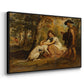 Measure for Measure, or The Biter Bit, 1840 - Floater Framed Canvas Print