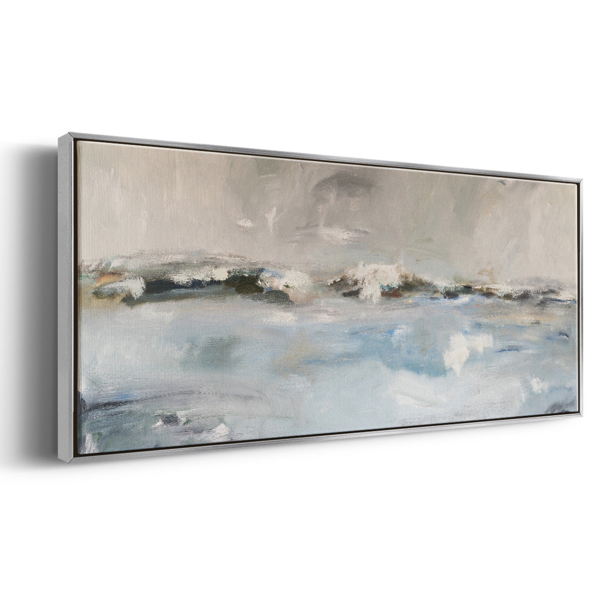 Surf Sans Turf - Floater Framed Canvas Print