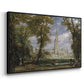Salisbury Cathedral from the Bishop's Grounds, c. 1825 - Floater Framed Canvas Print