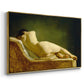 Reclining Nude (Liggende model), 1833 - Floater Framed Canvas Print