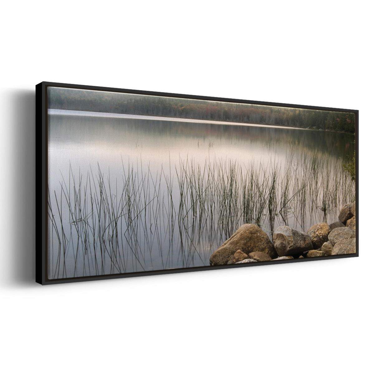 Wanderlust - Floater Framed Canvas Print