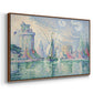 The Green Towers (Les tours vertes, la Rochelle), 1913 - Floater Framed Canvas Print
