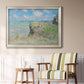 Cliff Walk At Pourville, 1882 - Ornate Framed Canvas Print