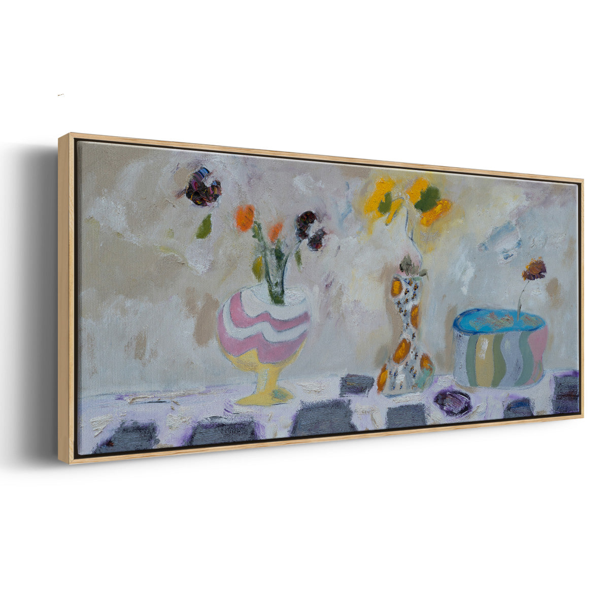 The Ring Leader - Floater Framed Canvas Print