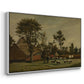 Farmhouse, c. 1865-1875 - Floater Framed Canvas Print