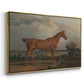 Hunter in a Landscape, 1810 - Floater Framed Canvas Print