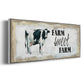 Farm Sweet Farm II - Floater Framed Canvas Print