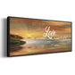 Louder Than - Floater Framed Canvas Print