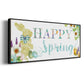 Happy Spring - Floater Framed Canvas Print