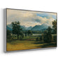 View of Liefering, 1830 - Floater Framed Canvas Print