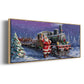 All Aboard - Floater Framed Canvas Print