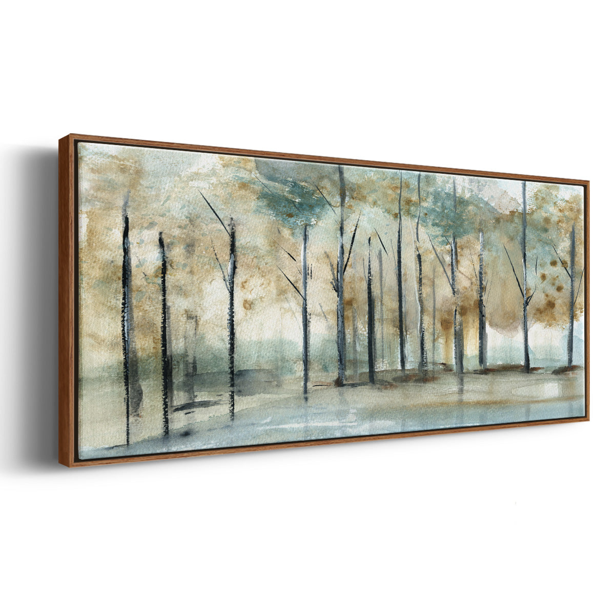 Debruce Light - Floater Framed Canvas Print