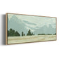 Farmland Study I - Floater Framed Canvas Print