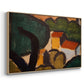 Landscape with Trees and Houses, c. 1905 - Floater Framed Canvas Print