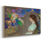 Portrait of Violette Heymann, 1910 - Floater Framed Canvas Print