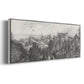 City of Cleveland - Floater Framed Canvas Print