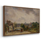 Sir Richard Steele's Cottage, Hampstead, c. 1832 - Floater Framed Canvas Print