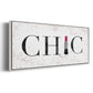 Chic - Floater Framed Canvas Print