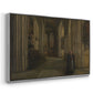 Interior of a Church, 1871 - Floater Framed Canvas Print