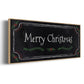 Merry Christmas - Floater Framed Canvas Print