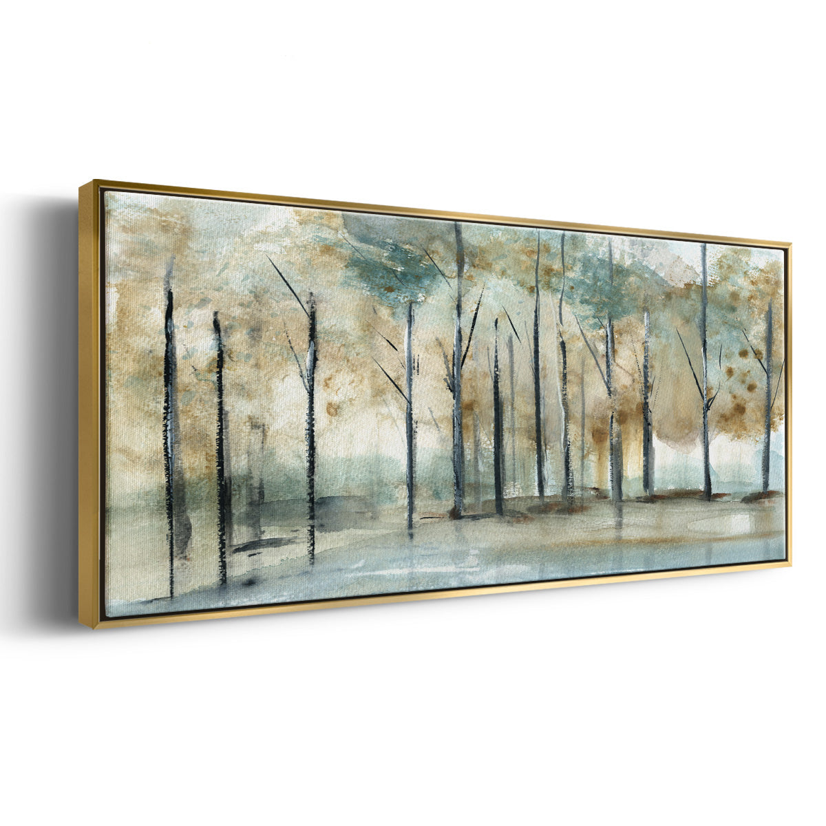 Debruce Light - Floater Framed Canvas Print