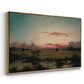 The Marshes at Rhode Island, 1866 - Floater Framed Canvas Print