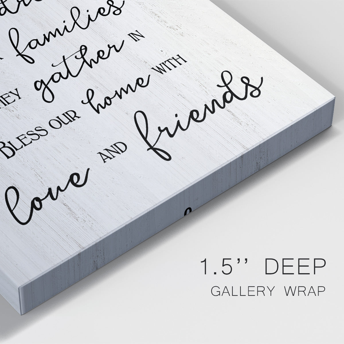 Love and Friends Premium Gallery Wrapped Canvas - Ready to Hang