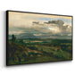 Civita Castellana, c. 1860s - Floater Framed Canvas Print