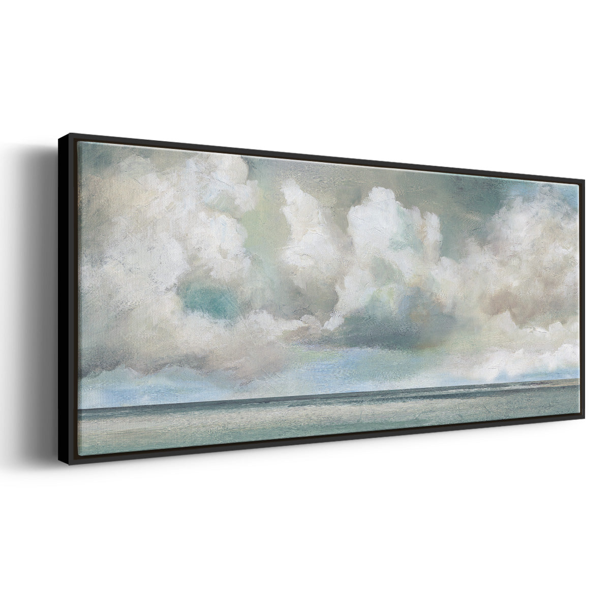 Cloudscape Vista I - Floater Framed Canvas Print