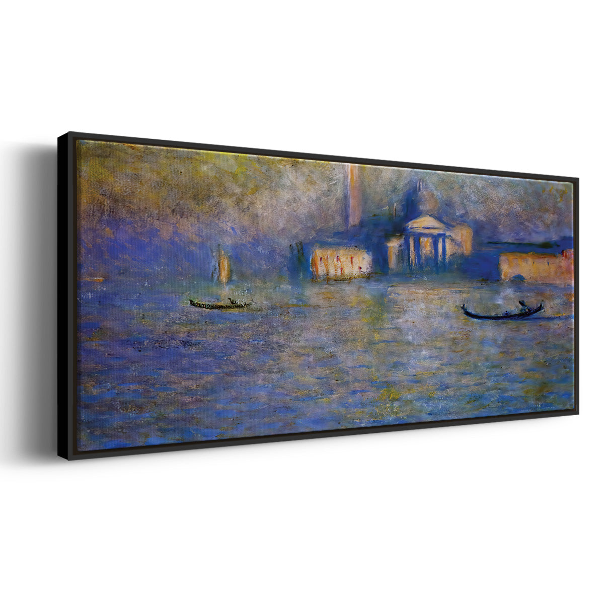 San Giorgio Maggiore, Twilight, 1908 - Floater Framed Canvas Print