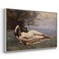 Bacchante by the Sea, 1865 - Floater Framed Canvas Print