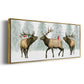 Festive Forest Collection D - Floater Framed Canvas Print